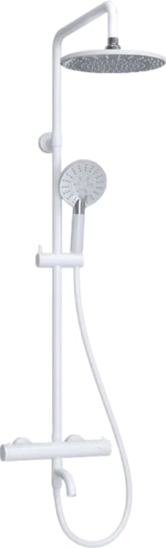 Душевая стойка Wasserkraft Mindel 8500 A188.067.058.WM Thermo, с термостатом, белая
