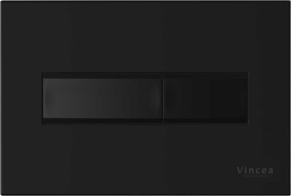 Кнопка смыва Vincea VFP-732MB черная матовая