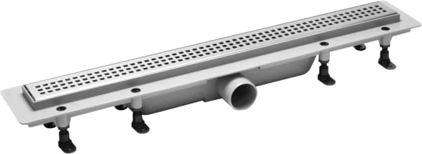 Душевой трап (лоток) Plastbrno DESIGN 1 SZA1750 с решеткой и опорами