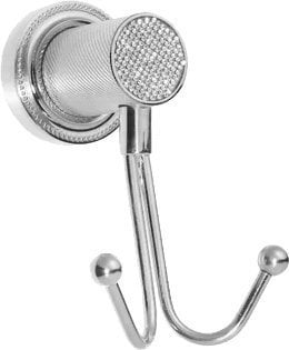 Крючок Boheme Royal Cristal Chrome двойной