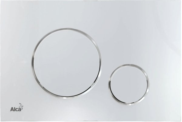 Кнопка смыва AlcaPlast Thin THIN M671 хром глянцевый