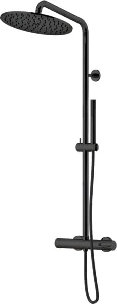 Душевая стойка Gattoni Circle One 9095/PDNO, nero opaco