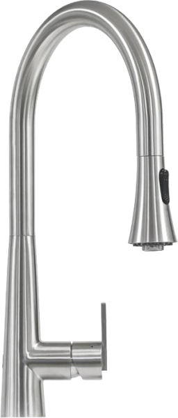 Смеситель для кухни Seaman Eco Venice SSN-1801P сенсорный, steel satin