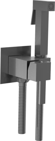 Гигиенический душ RGW Shower Panels SP-212Gr со смесителем, С ВНУТРЕННЕЙ ЧАСТЬЮ, серый