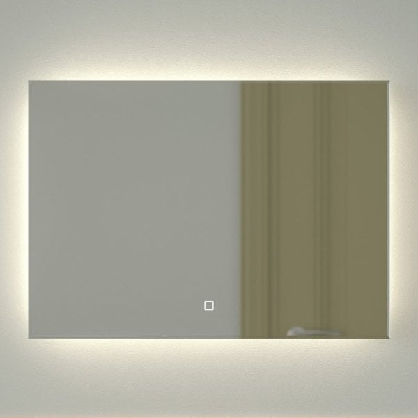 Зеркало Defesto Glow DF 2504SH 70х50 с LED-подсветкой, 4 500 K, сенсорный выключатель