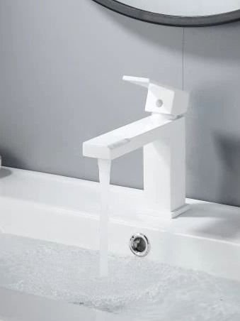 Cмеситель для раковины Knotlor KN-20/WY, белый