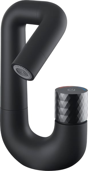 Смеситель для раковины IDDIS Twist TWIBLBTi01 матовый черный