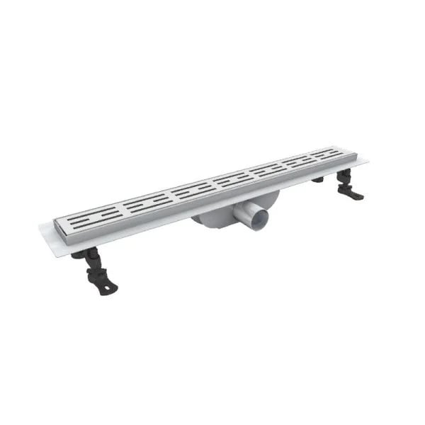 Душевой трап (лоток) RGW Drain Leo 40, хром, 80 см