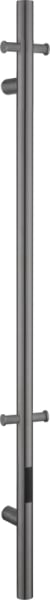 Полотенцесушитель электрический Boheme Uno 726-GM 150x12, gun metal