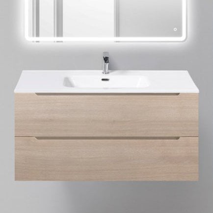Тумба под раковину без столешницы BelBagno Etna 100 rovere grigio
