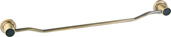 Полотенцедержатель Boheme Royal Cristal Black Br бронза