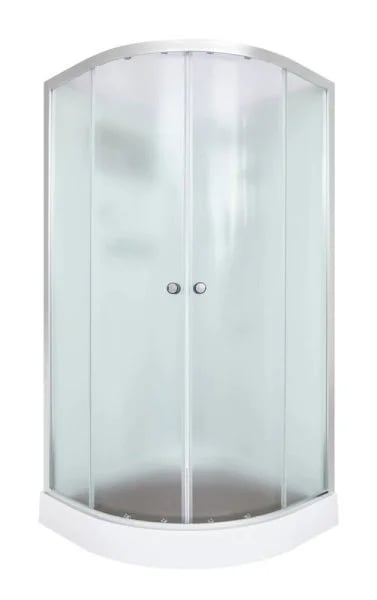 Душевая кабина DTO D09 90х90, профиль хром, стекло матовое