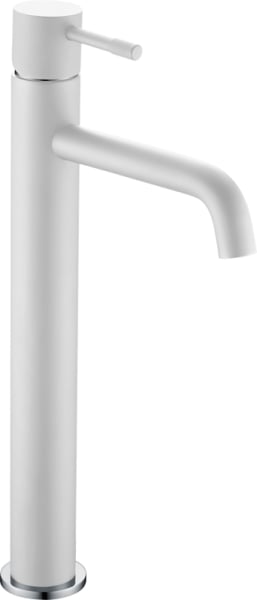Смеситель для раковины Boheme Uno 462-WCR white chrome
