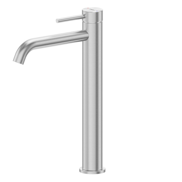 Смеситель для раковины Abber Wasser Kreis 316 AF8111BST-L брашированная сталь