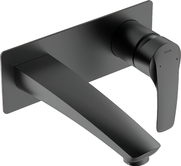 Смеситель для раковины IDDIS Рэй (Ray) RAYBL00i65 С ВНУТРЕННЕЙ ЧАСТЬЮ  черный