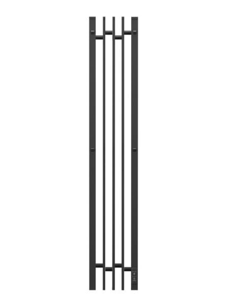 Полотенцесушитель электрический APEXTERMO Дельта DL10113BM 110x20 см, подключение справа, скрытое по
