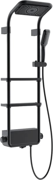 Душевая стойка AQUAme AQM8003B, черная