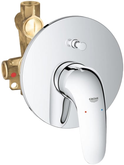 Встраиваемый смеситель Grohe Eurostyle 23730003 С ВНУТРЕННЕЙ ЧАСТЬЮ