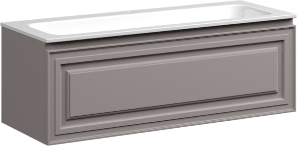 Тумба под раковину Sancos Very 120 подвесная Doha soft (пыльная роза), VR120SM
