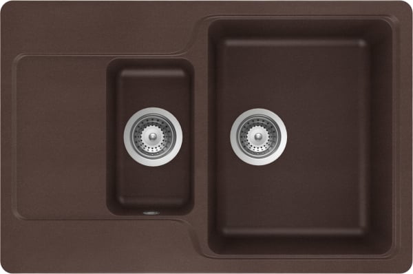 Мойка кухонная Schock Cambridge 60D Cristalite мокка
