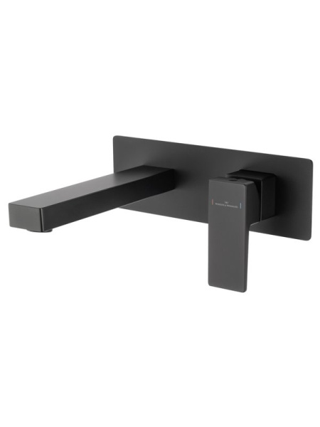 Смеситель для раковины Wonzon & Woghand Cube 2.0 WW-88869068-MB С ВНУТРЕННЕЙ ЧАСТЬЮ, черный матовый