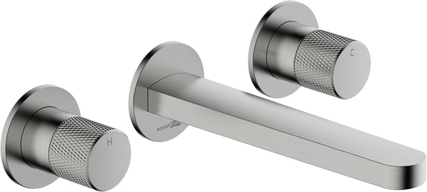 Смеситель для раковины Wasserkraft Tauber 6445 С ВНУТРЕННЕЙ ЧАСТЬЮ, никель