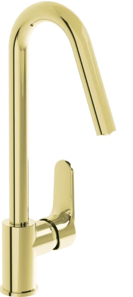 Смеситель для кухни VitrA Root Round A4274223EXP золото