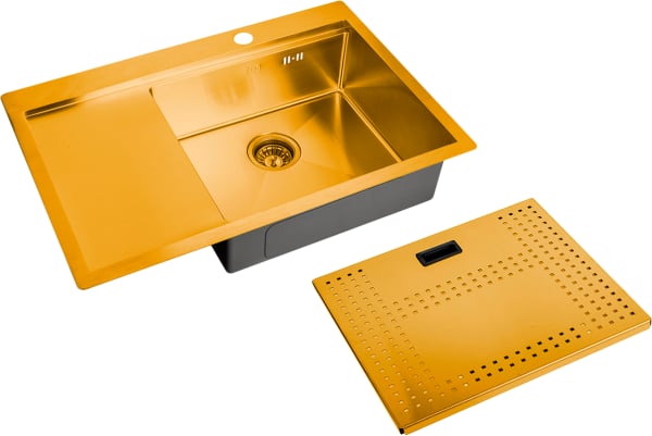 Мойка кухонная Zorg Master N-7852-R Bronze