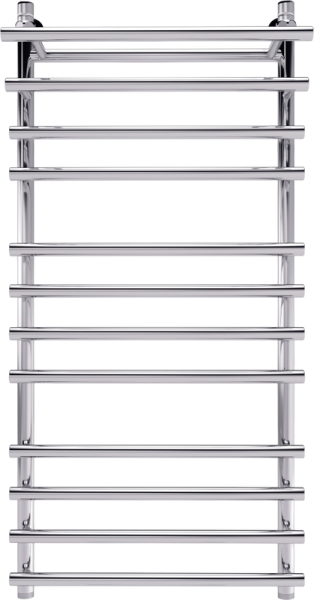 Полотенцесушитель водяной Indigo Just Shelf LJSHW100-60 серебристый