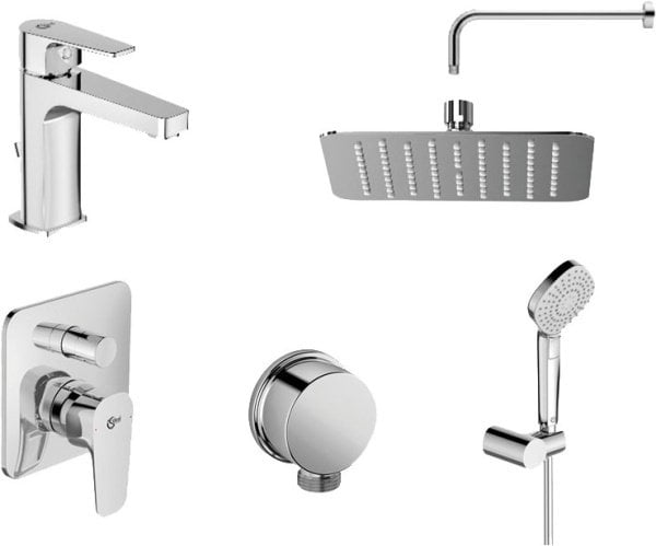 Комплект для ванной Ideal Standard Esla BD002XC С ВНУТРЕННЕЙ ЧАСТЬЮ