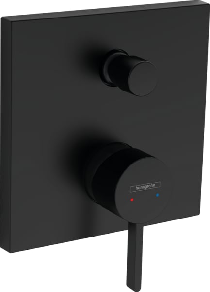 Встраиваемый смеситель Hansgrohe Finoris 76415670 матовый черный