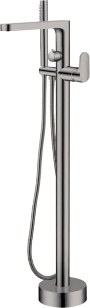 Напольный смеситель для ванны с душем Boheme Spectre 459-GM, gun metal