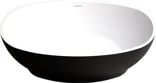 Акриловая ванна Abber 165x80 см, AB9207MB