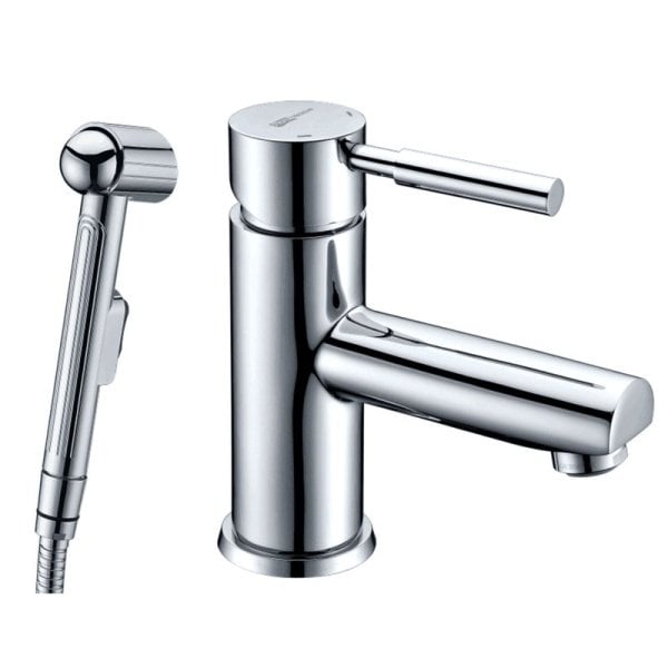 Смеситель для раковины Wasserkraft Main 4108 с гигиеническим душем