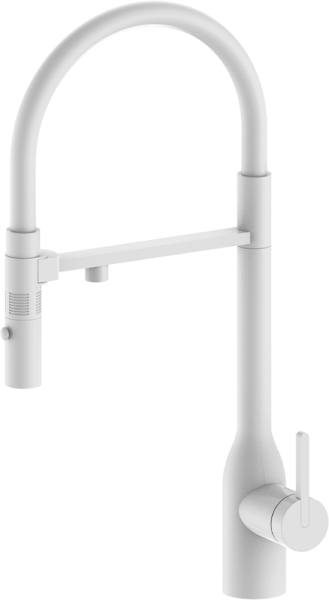 Смеситель для кухни Paulmark Magneto One Ma213188-WH белый