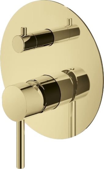 Встраиваемый смеситель Plumberia Selection Ixo KIT1901OR С ВНУТРЕННЕЙ ЧАСТЬЮ, золот