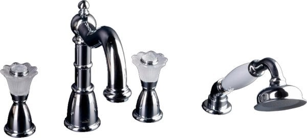 Смеситель на борт ванны Boheme Camelia 396