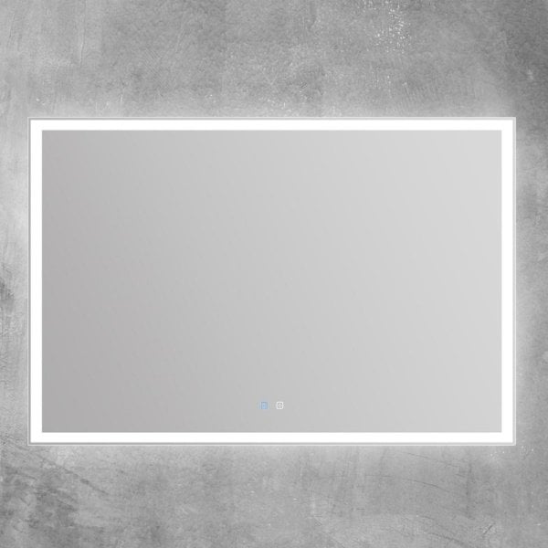 Зеркало BelBagno SPC-GRT-1200-800-LED-TCH-SND с голосовым управлением и подогревом