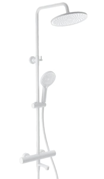 Душевая стойка Wonzon & Woghand WW-B3069-MW, матовая белая