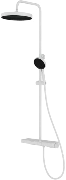 Душевая стойка Vincea Inspire VSFS-3I12TW, с термостатом, белый
