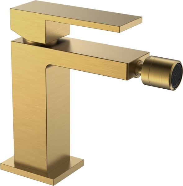 Смеситель для биде Boheme Qubic 476-BR bronze