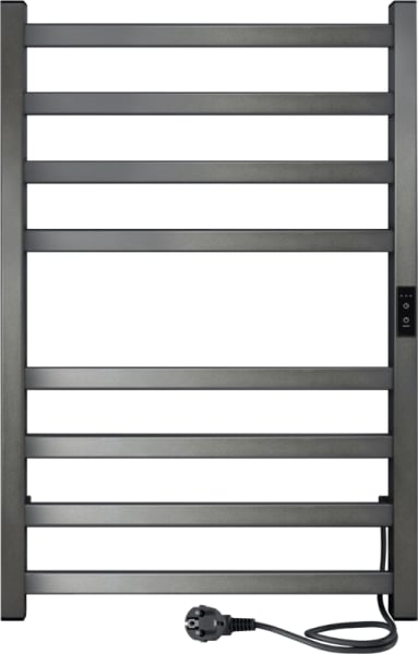 Полотенцесушитель электрический Indigo Oktava Slim 3 LСLOKS3E80-50GFMRt graphite metallic