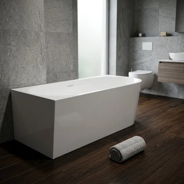 Акриловая ванна Sancos Edge 170x80 см, левая, FB23L