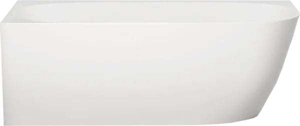Ванна из искусственного камня Salini Sofia Corner L 170x85 см, угловая, левая, пристенная, белая, ас