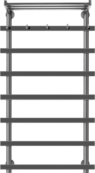 Полотенцесушитель водяной Secado Понтида 1 КСП 100х50, графит