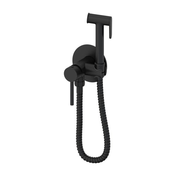 Гигиенический душ Oliveeka Y OL-829902-MB С ВНУТРЕННЕЙ ЧАСТЬЮ, черный матовый