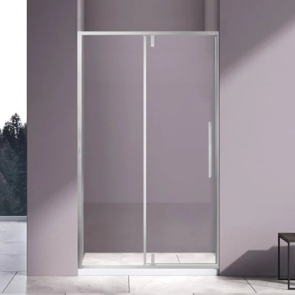 Душевая дверь в нишу Vincea Slim-N VDP-4SN120CL 120x195, профиль хром