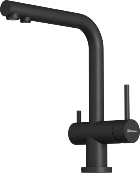 Смеситель для кухни Omoikiri Nagano P-BL черный