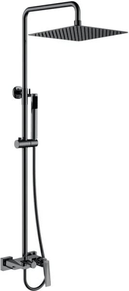 Душевая стойка Boheme Venturo 378-SGM, shine gun metal