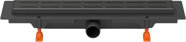 Душевой трап (лоток) MCH Chudej Line CH450LC, 45 см, матовый черный
